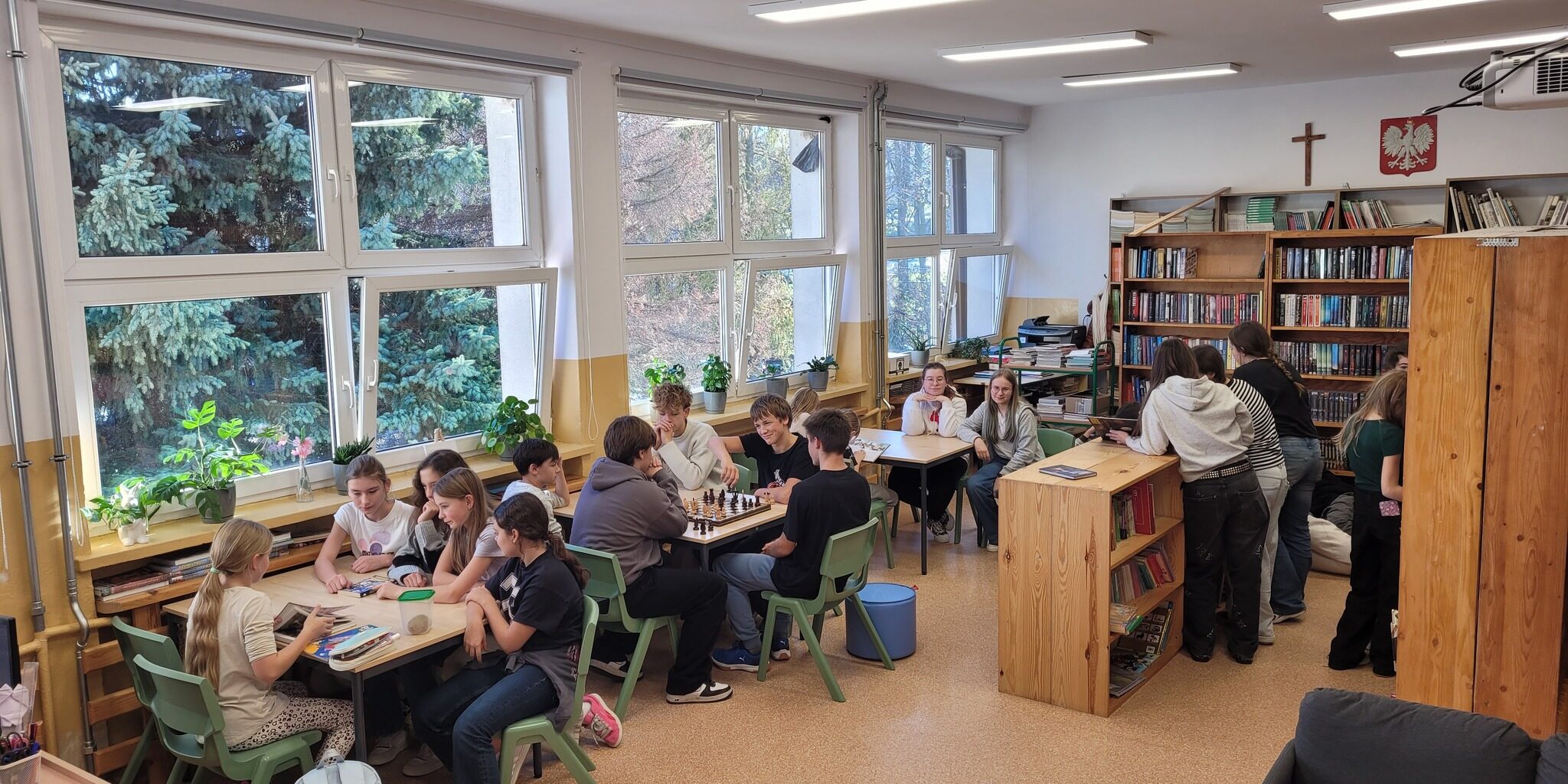 biblioteka stoły cz.2